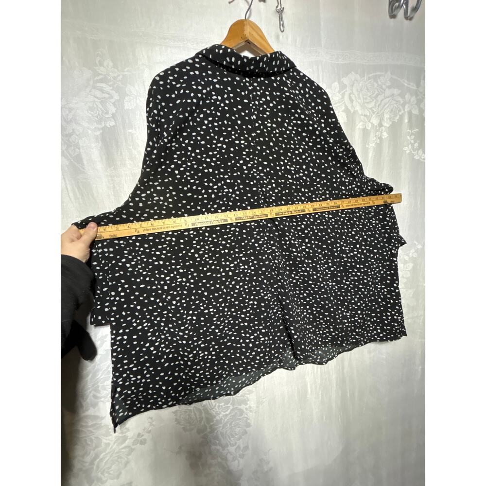 Catherines Button Up 5X Black Lot of 2 3/4 Sleeve Classic Business Casual - Picture 9 of 13